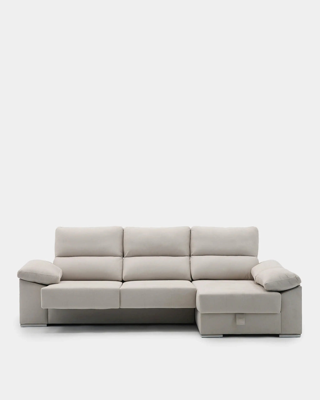 Chaiselongue Porto by Confort Liquidación featuring a modern design with plush cushions and a stylish armrest.