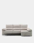 Chaiselongue Porto by Confort Liquidación featuring a modern design with plush cushions and a stylish armrest.
