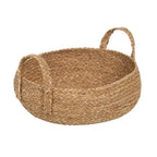 Natural fiber basket from SKAY, showcasing a woven design and earthy tones, perfect for storage or decor.