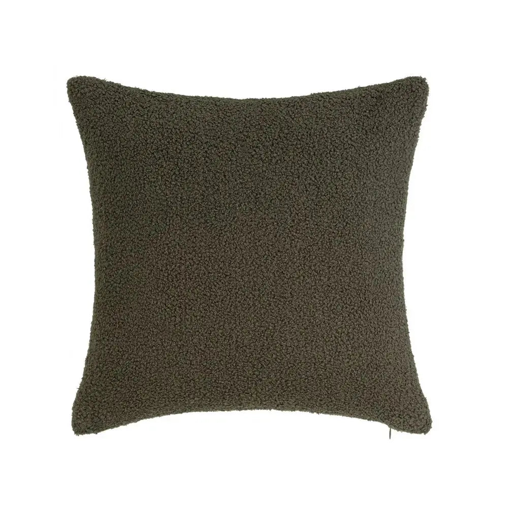Soft SKAY Sherpa Bouclée cushion with textured fabric in a cozy, inviting design. Perfect for adding warmth to any space.