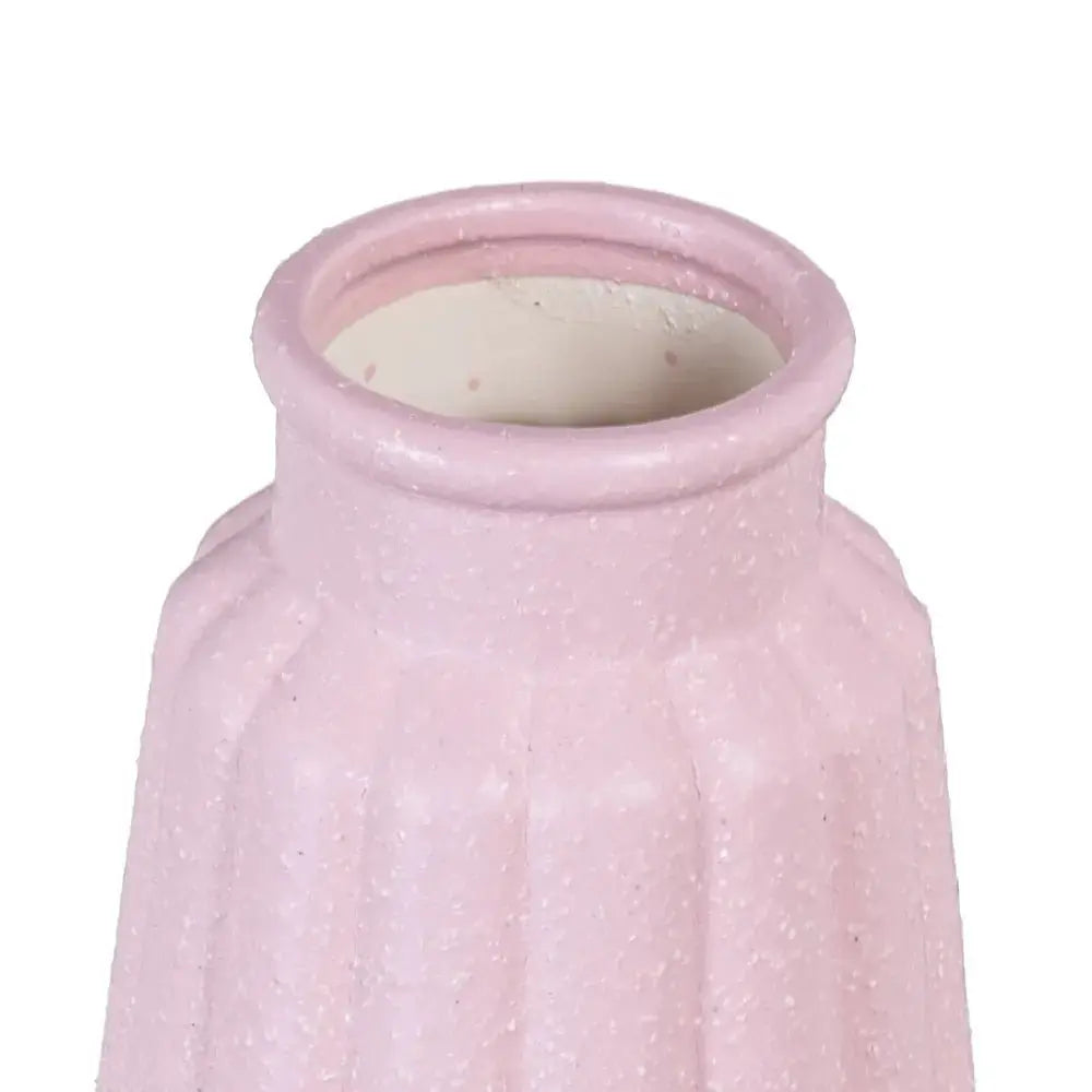 Ceramic malva vase by SKAY with a smooth finish and elegant shape, perfect for floral arrangements or home decor.