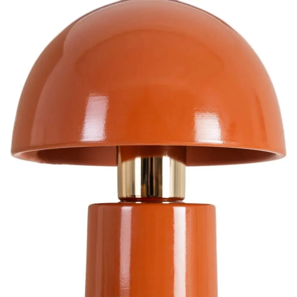 Ceramic terracotta table lamp by SKAY featuring a warm, earthy design and soft illumination.