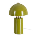 Ceramic green table lamp by SKAY, featuring a sleek design and soft light suitable for various interior styles.