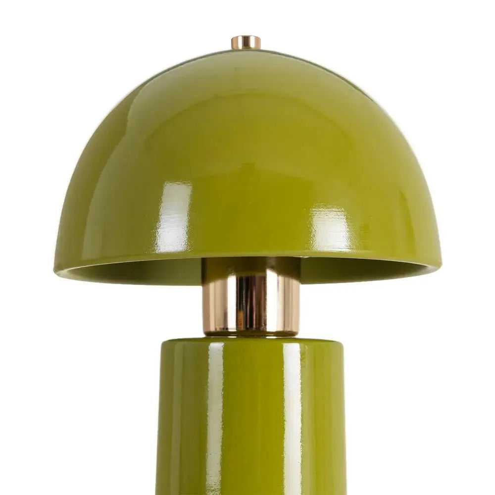 Ceramic green table lamp by SKAY, featuring a sleek design and textured finish, perfect for home decor.