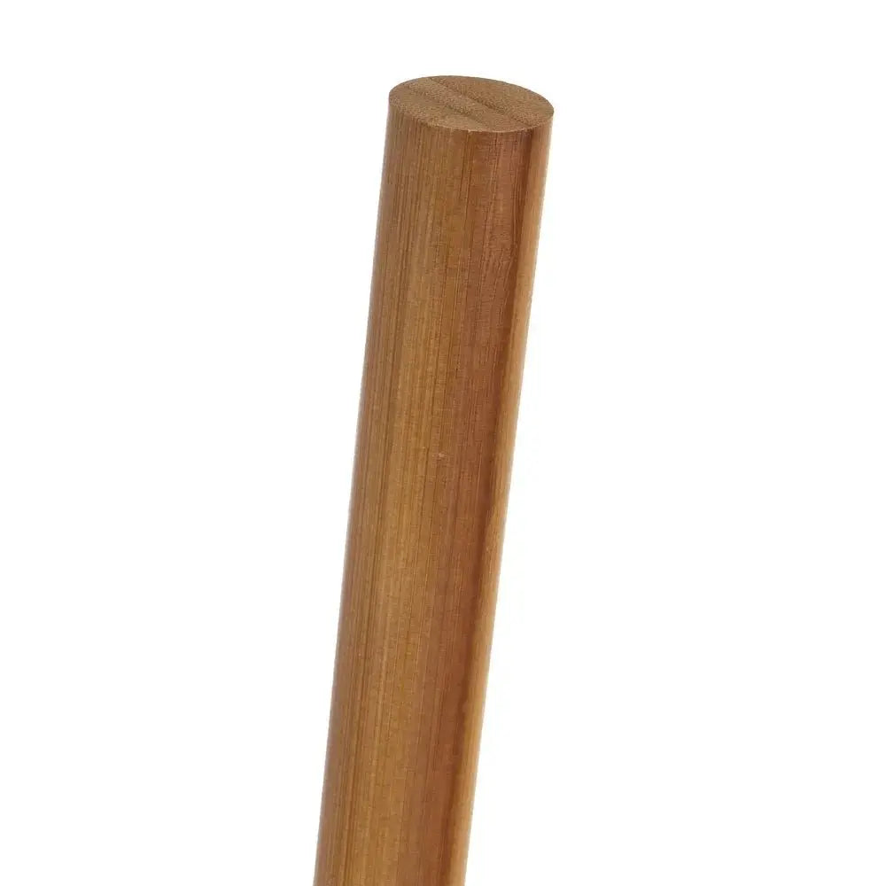 Bamboo paper towel holder by SKAY, featuring a minimalist design and natural wood finish.